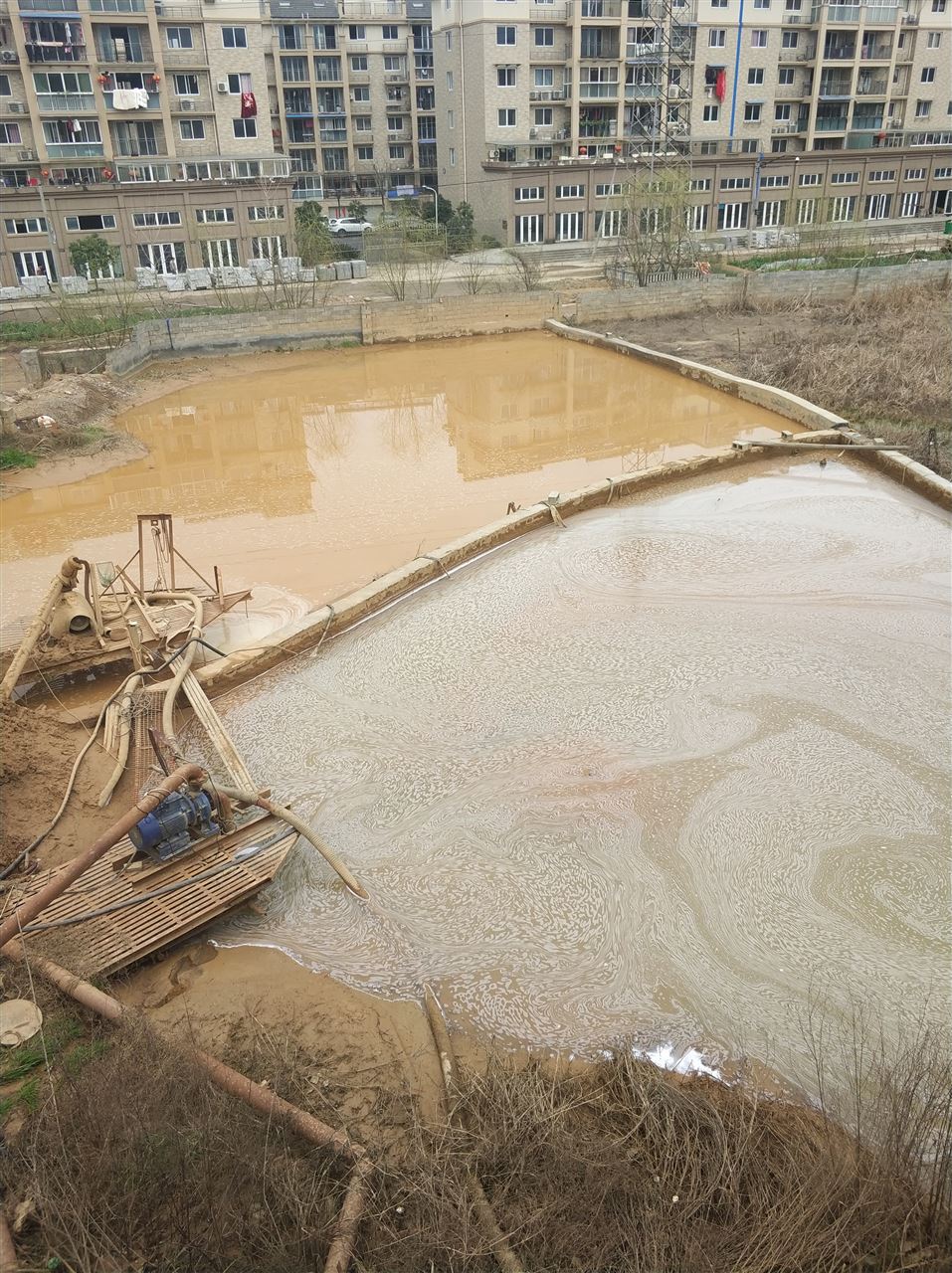 岫岩沉淀池淤泥清理-厂区废水池淤泥清淤